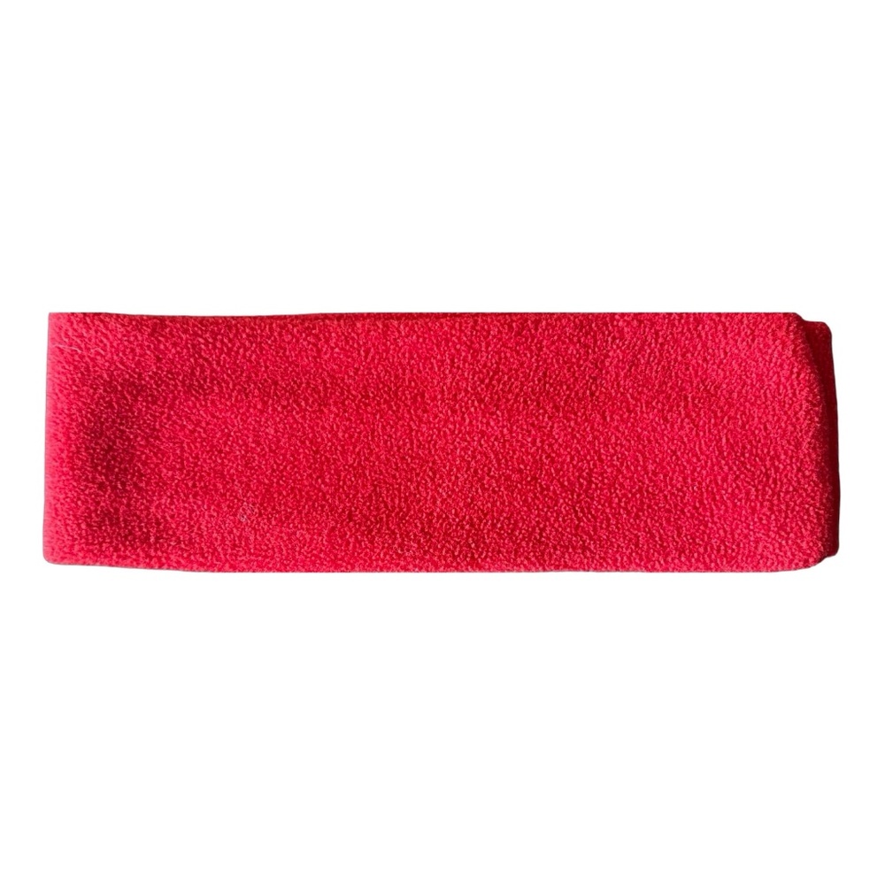 POLARTEC Red Fleece Headband One Size Fits Most Logo